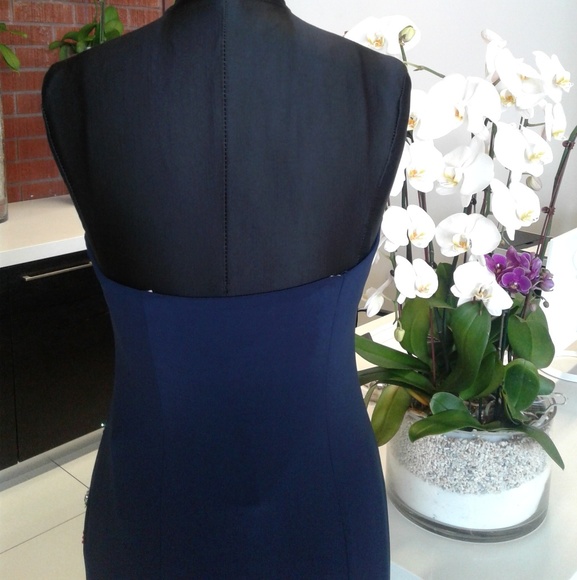 Rachel Allan 7504 Navy - Picture 3 of 3